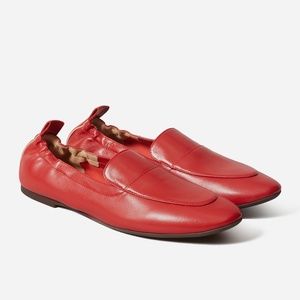 NEW Everlane The Day Loafer Red Leather 8